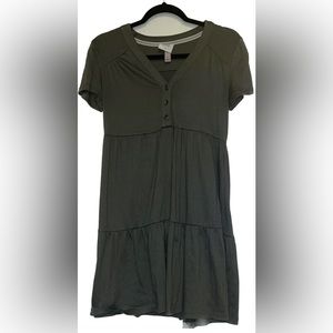 Olive green dress